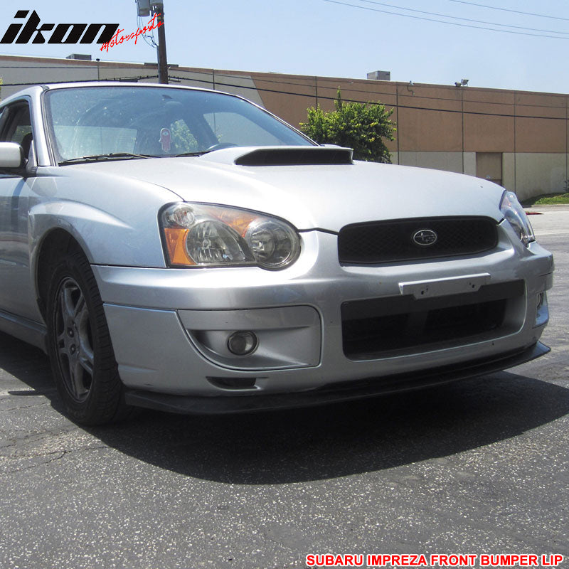 2004-2005 Subaru Impreza STI Front Bumper Lip Spoiler PP