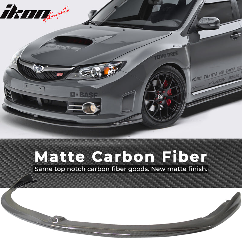 2008-2010 Subaru Impreza WRX STI 4Dr 5Dr CS2 Style Front Bumper Lip