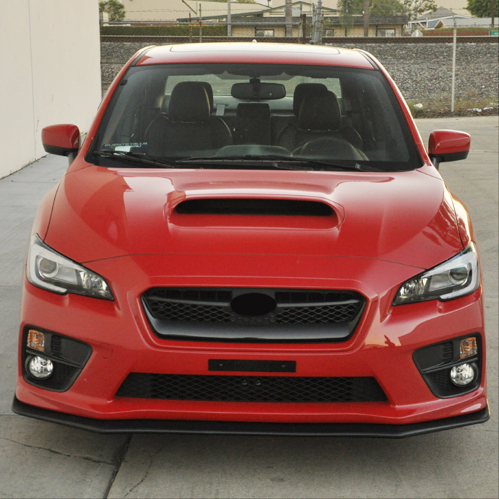2015-2017 Subaru WRX STI V-Limited Style Front Bumper Lip Spoiler PP