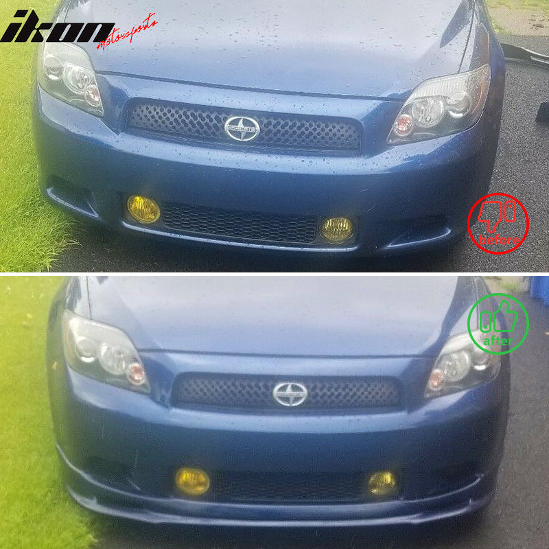 2005-2010 Scion tC Mugen Style Add On Front Bumper Lip Chin Spoiler PU
