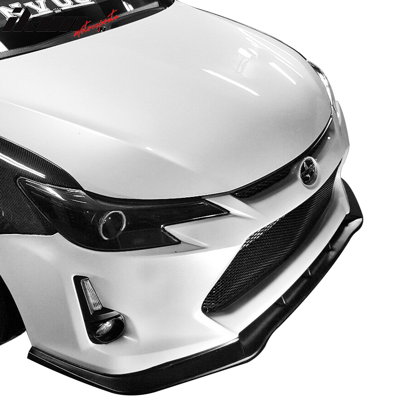 2014-2016 Scion tC V3 Style Front Bumper Lip Chin Spoiler Splitter PU
