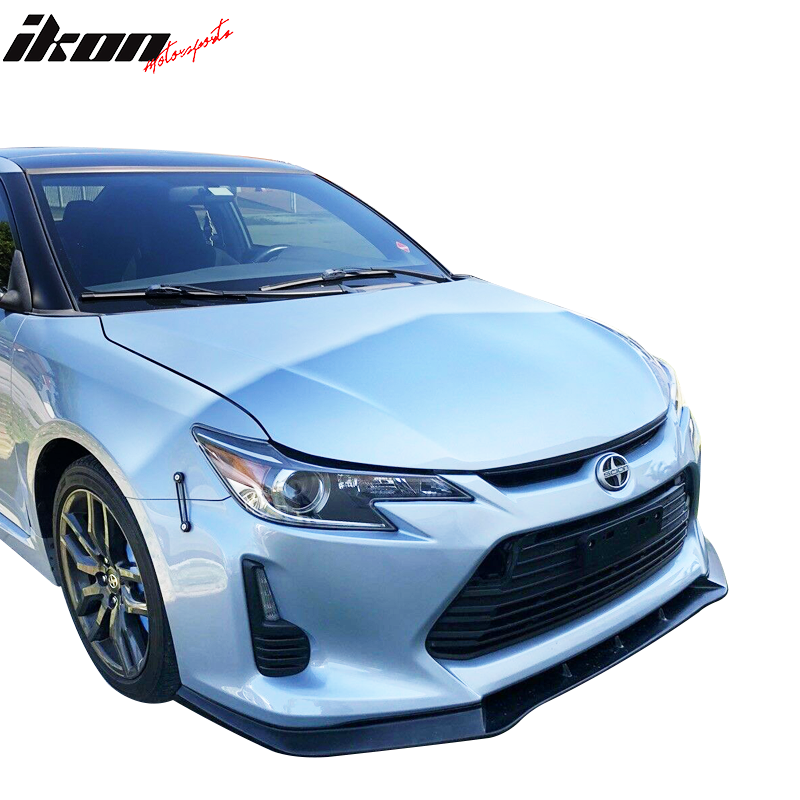 2014-2016 Scion tC V3 Style Front Bumper Lip Chin Spoiler Splitter PU