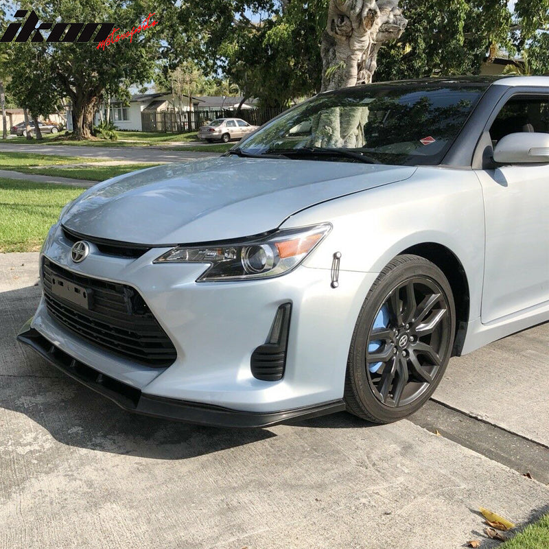 2014-2016 Scion tC V3 Style Front Bumper Lip Chin Spoiler Splitter PU