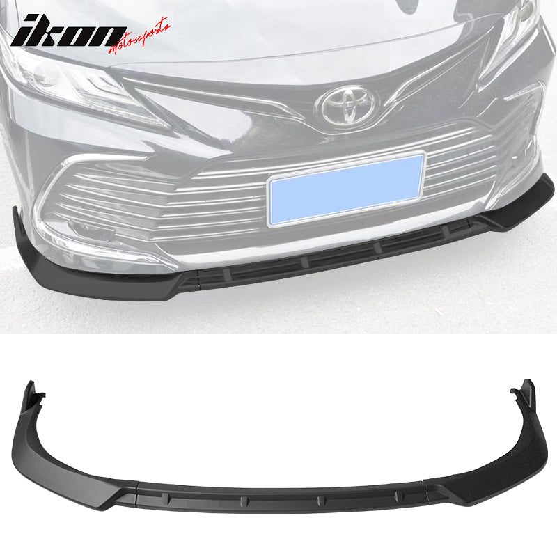 2021-2023 Toyota Camry LE Front Bumper Lip IKON Style PP 3PC