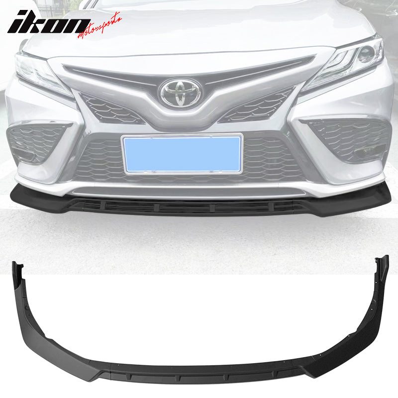 2021-2023 Toyota Camry SE Front Bumper Lip IKON Style PP 3PC