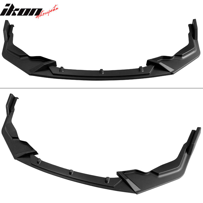 2020-2022 Toyota Corolla SE XSE C Style Front Bumper Lip PP 3PC
