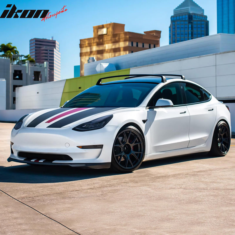 2017-2023 Tesla Model 3 Front Lip Spoiler PP IKON Style