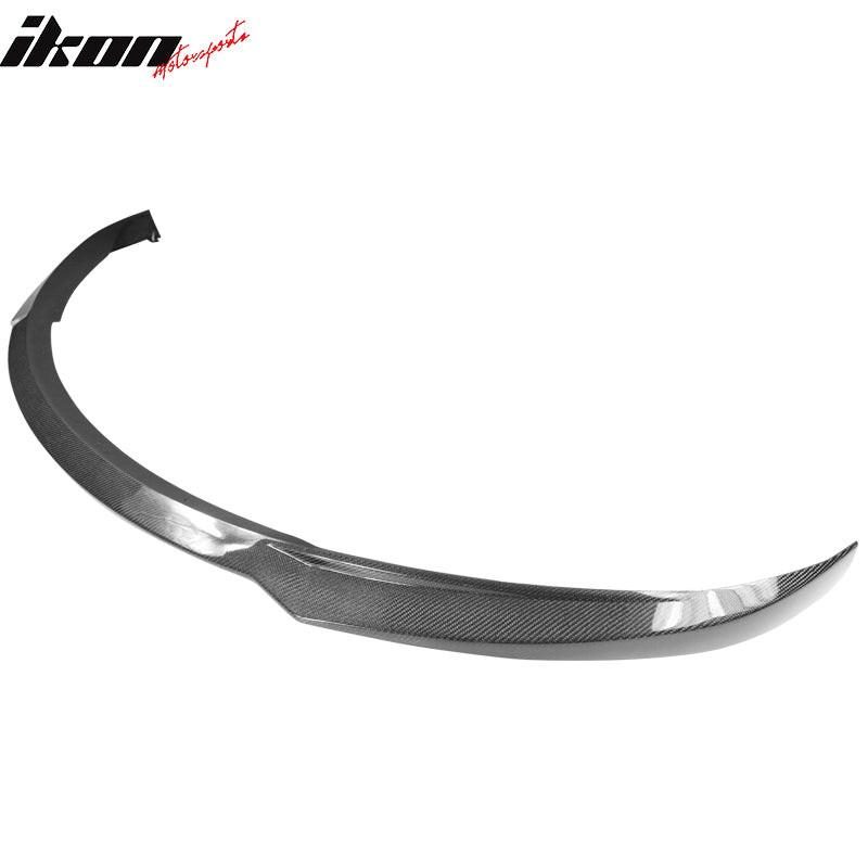 2012-2016 Tesla Model S IKON Style Front Bumper Lip Carbon Fiber