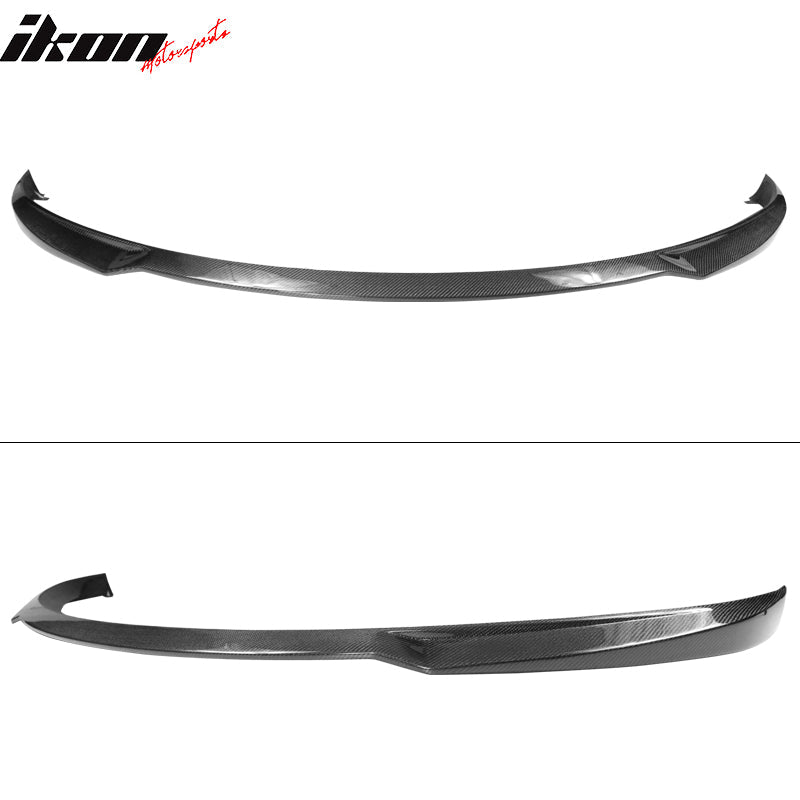 2012-2016 Tesla Model S IKON Style Front Bumper Lip Carbon Fiber