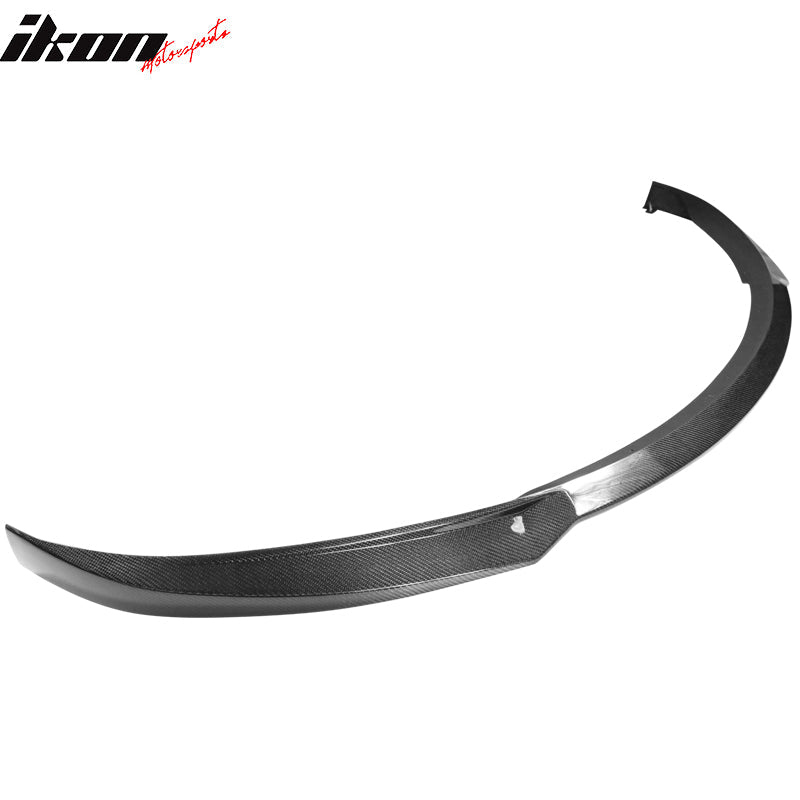 2012-2016 Tesla Model S IKON Style Front Bumper Lip Carbon Fiber