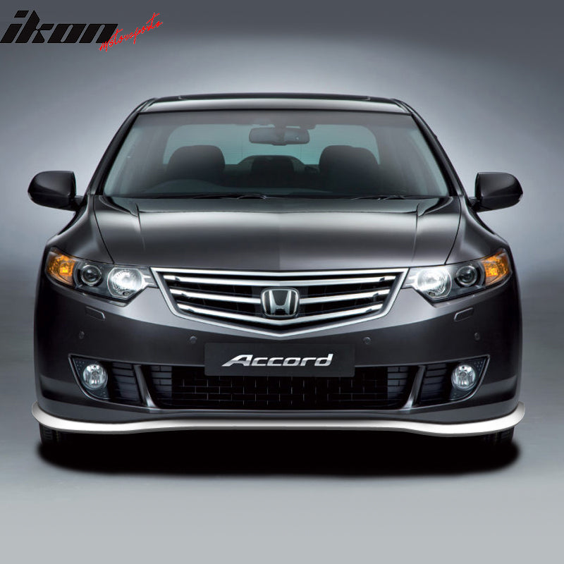 Universal 100" Quick Chin EZ Install White Front Bumper Lip Splitter