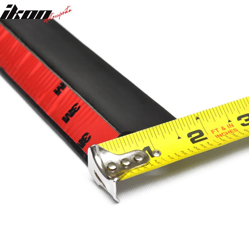 100" Ford Front Bumper Lip Splitter Chin Side Spoiler Rubber Foam