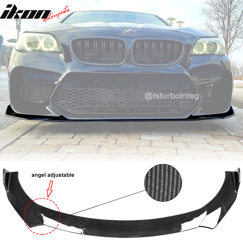 Universal 62"-66" A Style Front Bumper Lip ABS 3PC