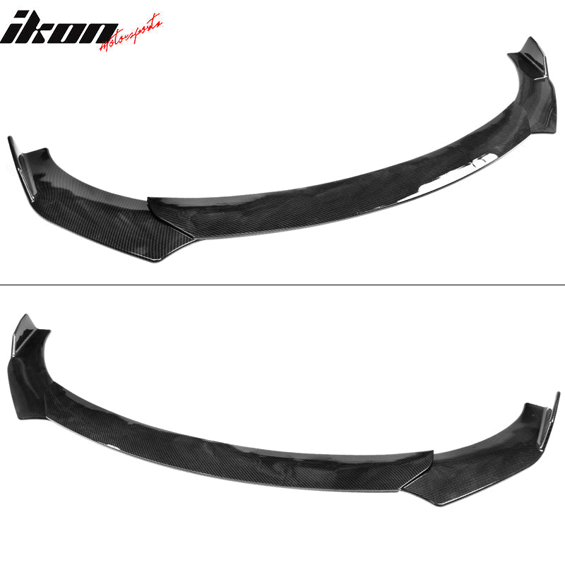 Universal 62"-66" A Style Front Bumper Lip ABS 3PC