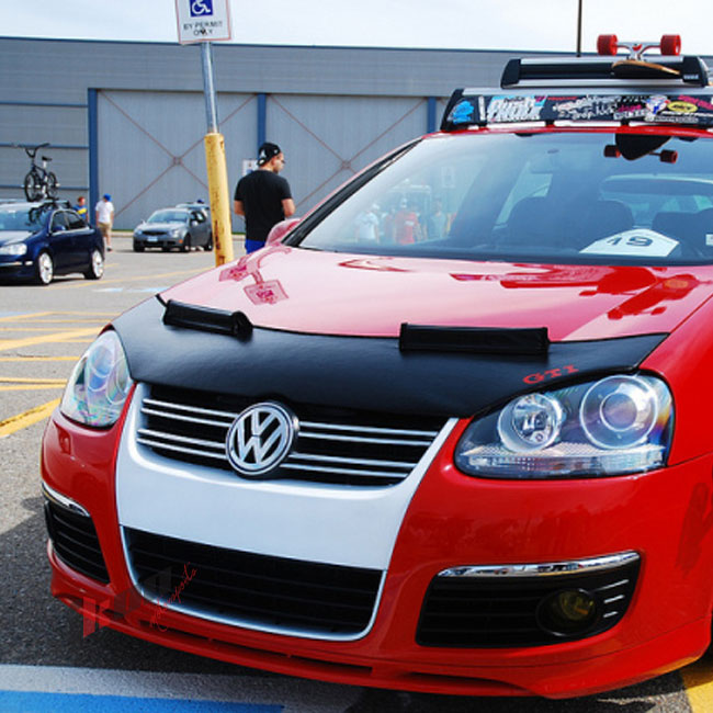 2005-2010 VW Golf MK5 GTI Jetta V-Style Front Bumper Lip Spoiler PU