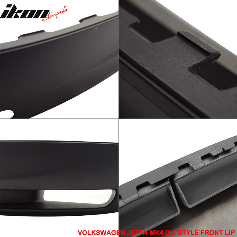 1999-2005 VW Jetta MK4 GLI Style Unpainted Front Bumper Lip Spoiler PU