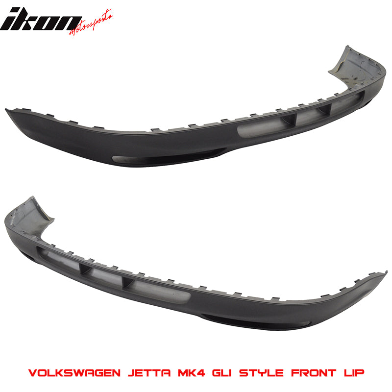 1999-2005 VW Jetta MK4 GLI Style Unpainted Front Bumper Lip Spoiler PU
