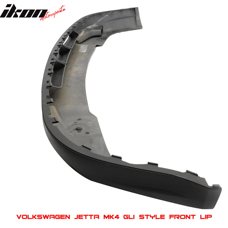 1999-2005 VW Jetta MK4 GLI Style Unpainted Front Bumper Lip Spoiler PU
