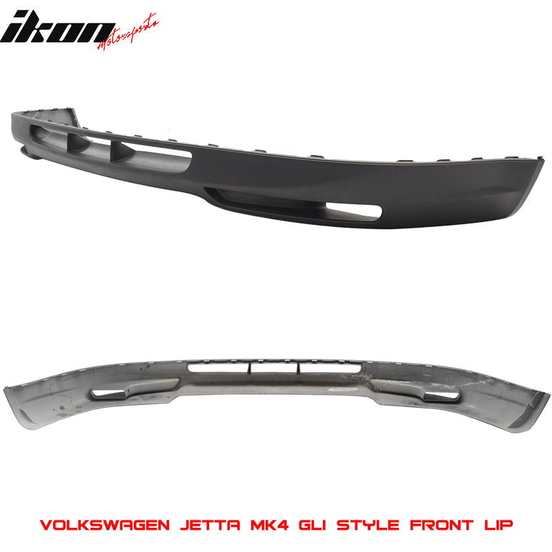 1999-2005 VW Jetta MK4 GLI Style Unpainted Front Bumper Lip Spoiler PU