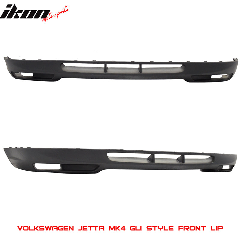 1999-2005 VW Jetta MK4 GLI Style Unpainted Front Bumper Lip Spoiler PU