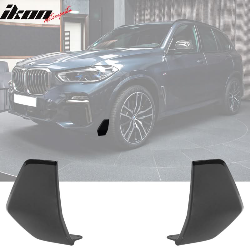 Fit 19-21 Bmw G05 X5 M Sport 2pc Front Splitter Apron cfl