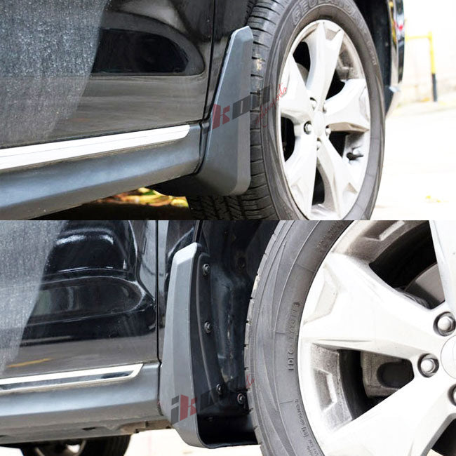 2006-2011 Honda Civic Sedan Fender Mud Guards Splash Flaps PU 4PC