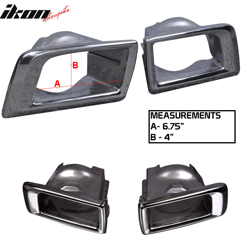 Fits 10-13 Chevy Camaro Ground Effect ZL1 OE Rear Bumper Lip Spoiler