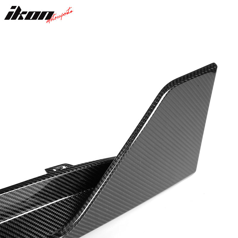2021-2024 BMW G80 M3 MP Style Gloss Black Rear Bumper Lip Dry CF