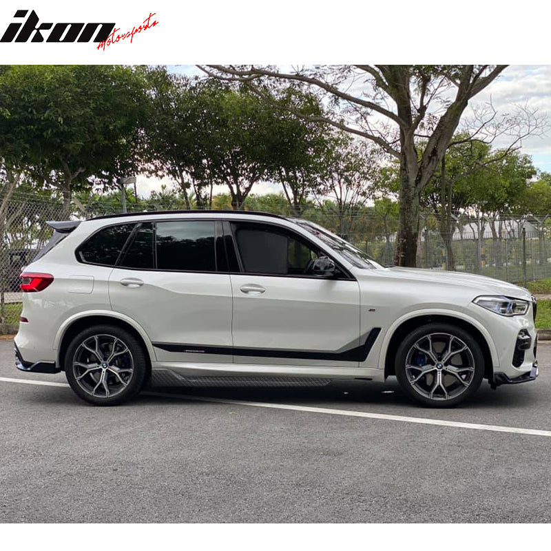 2019-2025 BMW G05 X5 M Sport Side Skirts Carbon Fiber Print PP