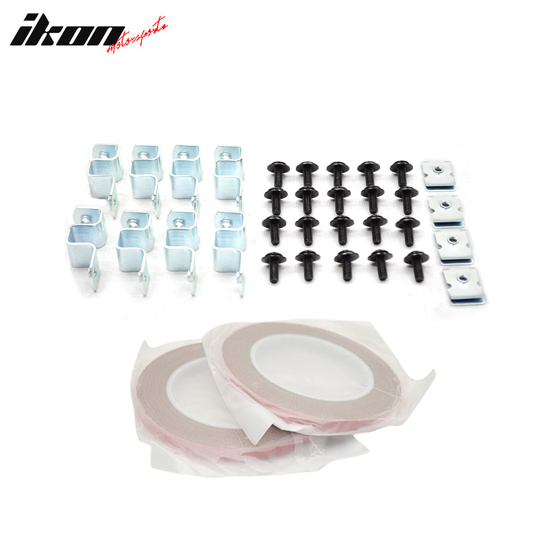 2006-2011 Honda Civic Sedan Mugen Style Unpainted Side Skirts PP