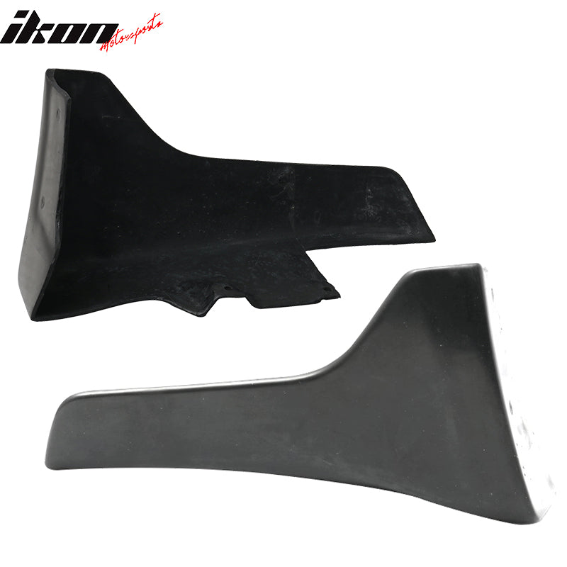 2014-2023 Infiniti Q50 Unpainted 2PC Front Splash Guard Side Skirts PU