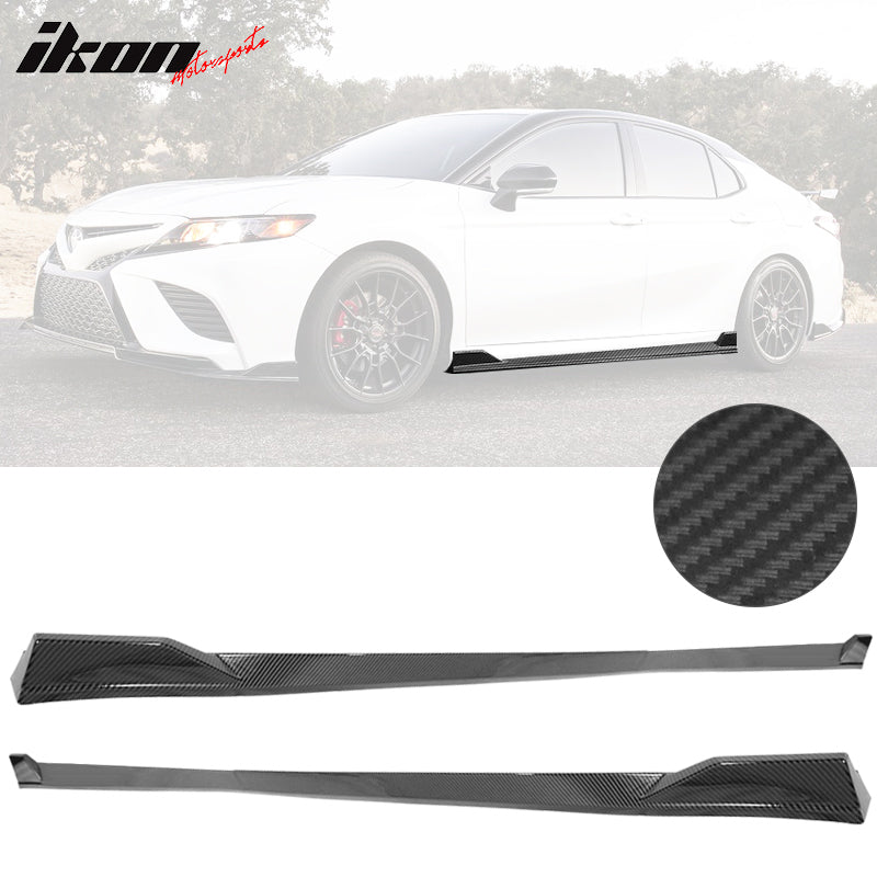 2018-24 Toyota Camry SE XSE Models TRD Style Side Skirts Rocker Panel