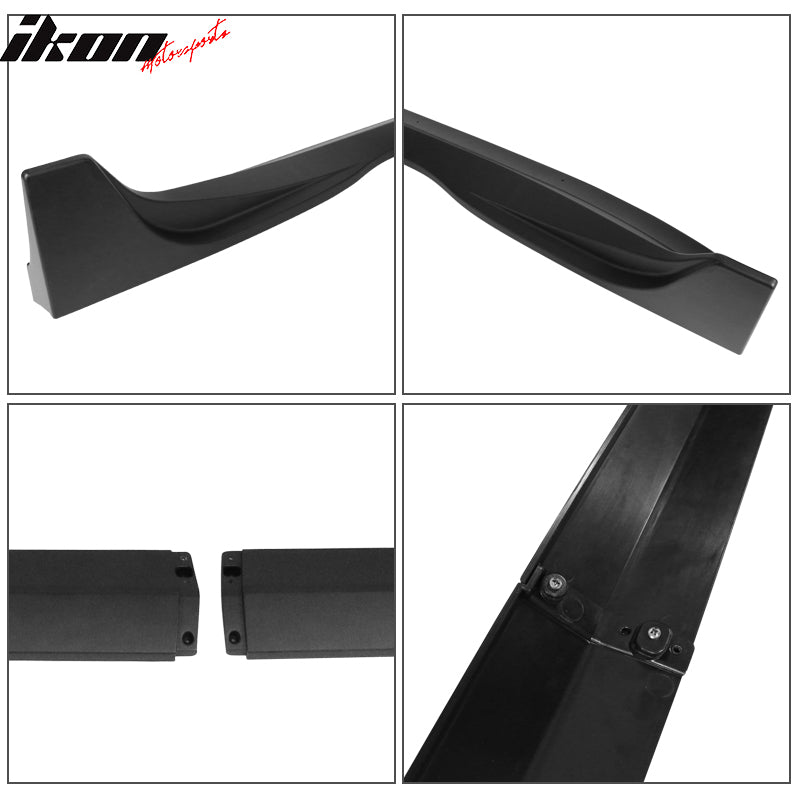 2017-2022 Tesla Model 3 IKON Style Side Skirts Rocker Panel ABS 4PC