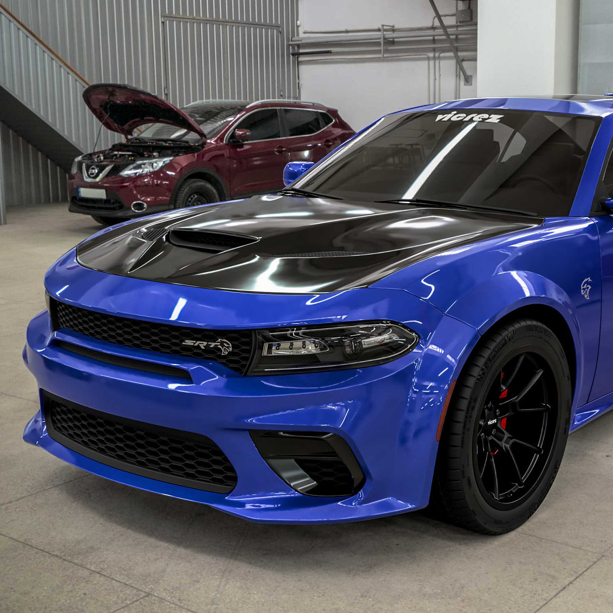 Redeye Demon Style Widebody Matte Black Wheel - Vicrez