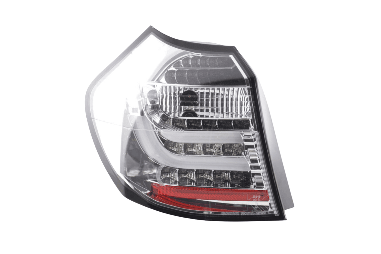 BMW 1-series E81 Coupe Chrome Clear LED Taillights Set (2007-2011) - K2 Industries