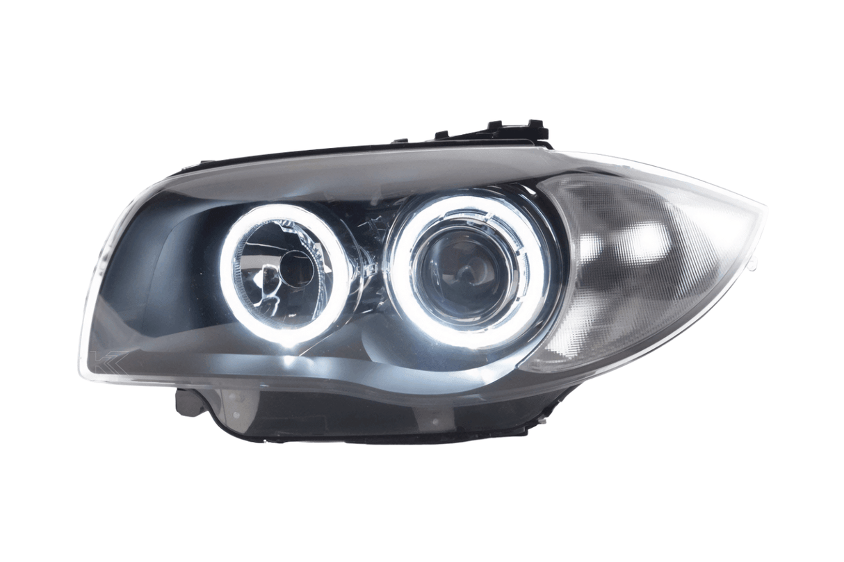 BMW 1-Series E81/E82/E87/E88 Angel Eyes LED Headlights (2004-2013) - K2 Industries