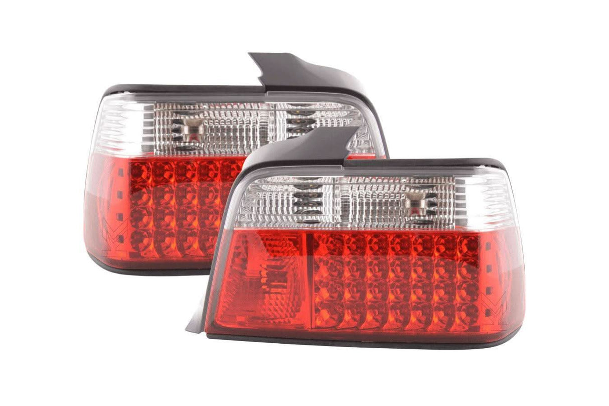 BMW 3-series E36 Sedan Red LED Taillights Set (1991-1998) - K2 Industries
