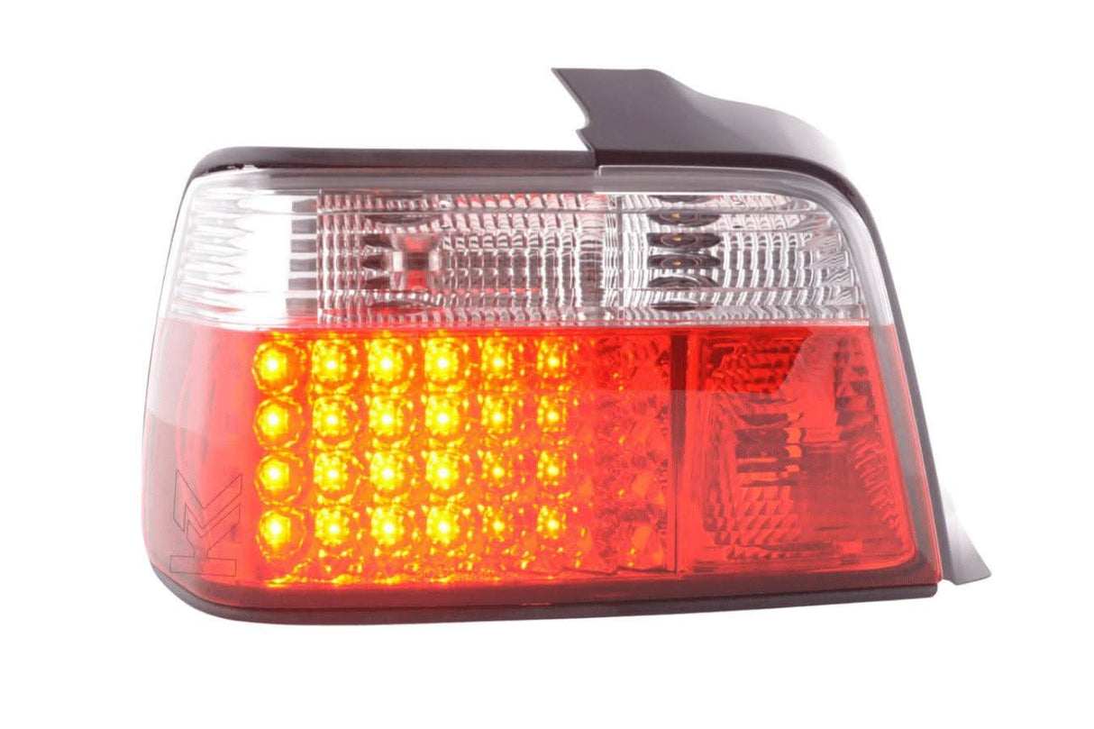 BMW 3-series E36 Sedan Red LED Taillights Set (1991-1998) - K2 Industries