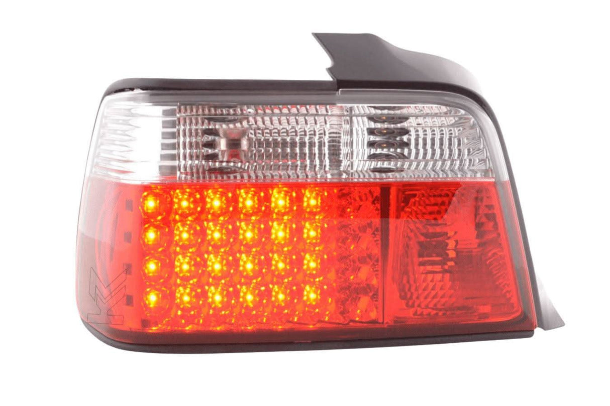 BMW 3-series E36 Sedan Red LED Taillights Set (1991-1998) - K2 Industries