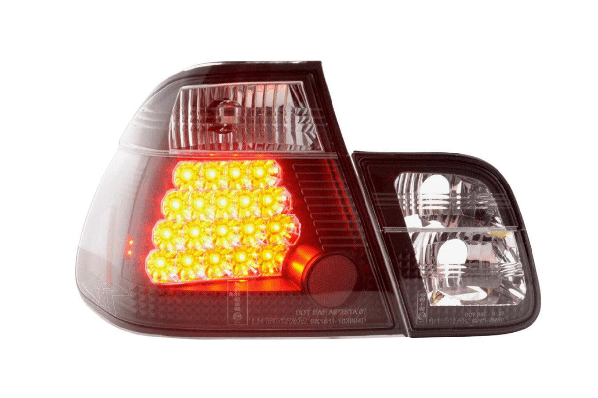 BMW 3 Series E46 Sedan Black Altezza Style LED Taillights - Pre-Facelift (1998-2001) - K2 Industries