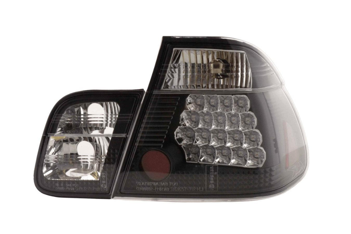 BMW 3 Series E46 Sedan Black Altezza Style LED Taillights - Pre-Facelift (1998-2001) - K2 Industries