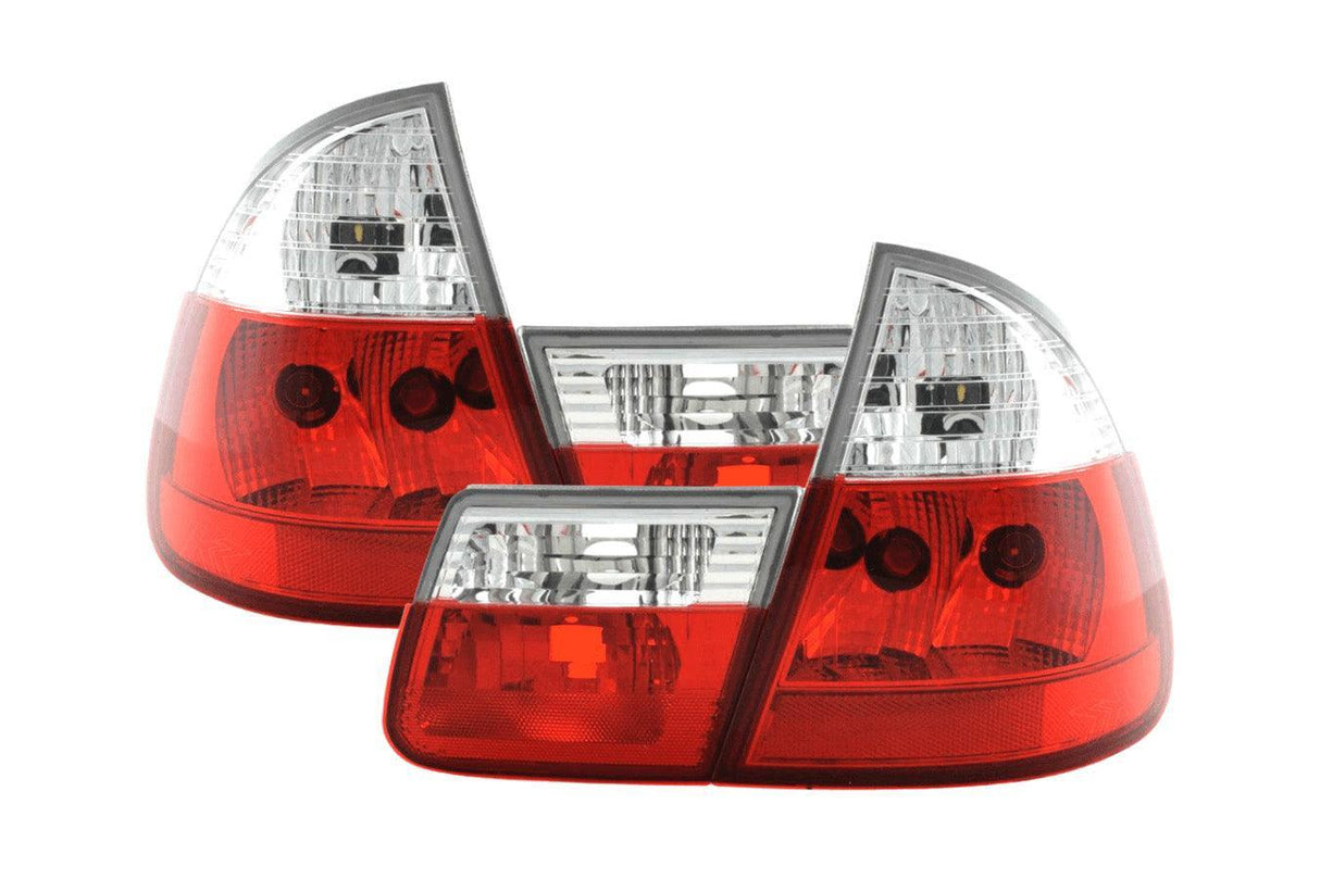 BMW 3 Series E46 Touring JDM Style Red Taillights Set (1999-2002) - K2 Industries