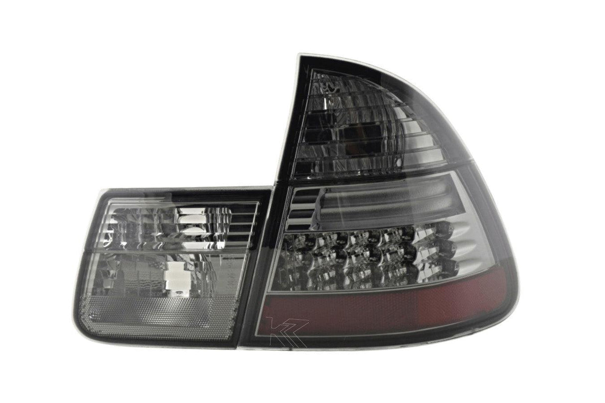 BMW 3-series E46 Wagon/Touring Smoked LED Taillights Set (1999-2005) - K2 Industries