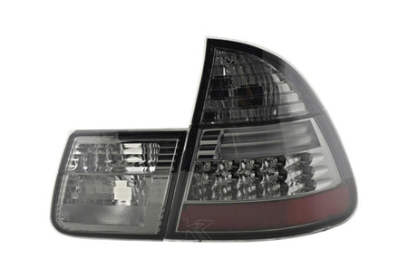 BMW 3-series E46 Wagon/Touring Smoked LED Taillights Set (1999-2005) - K2 Industries