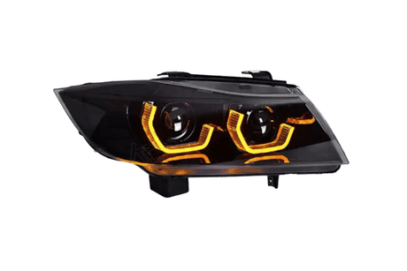 BMW 3-Series E90/E91 "TRON" Headlights 2005-2012 - K2 Industries