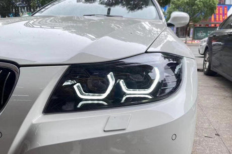 BMW 3-Series E90/E91 "TRON" Headlights 2005-2012 - K2 Industries