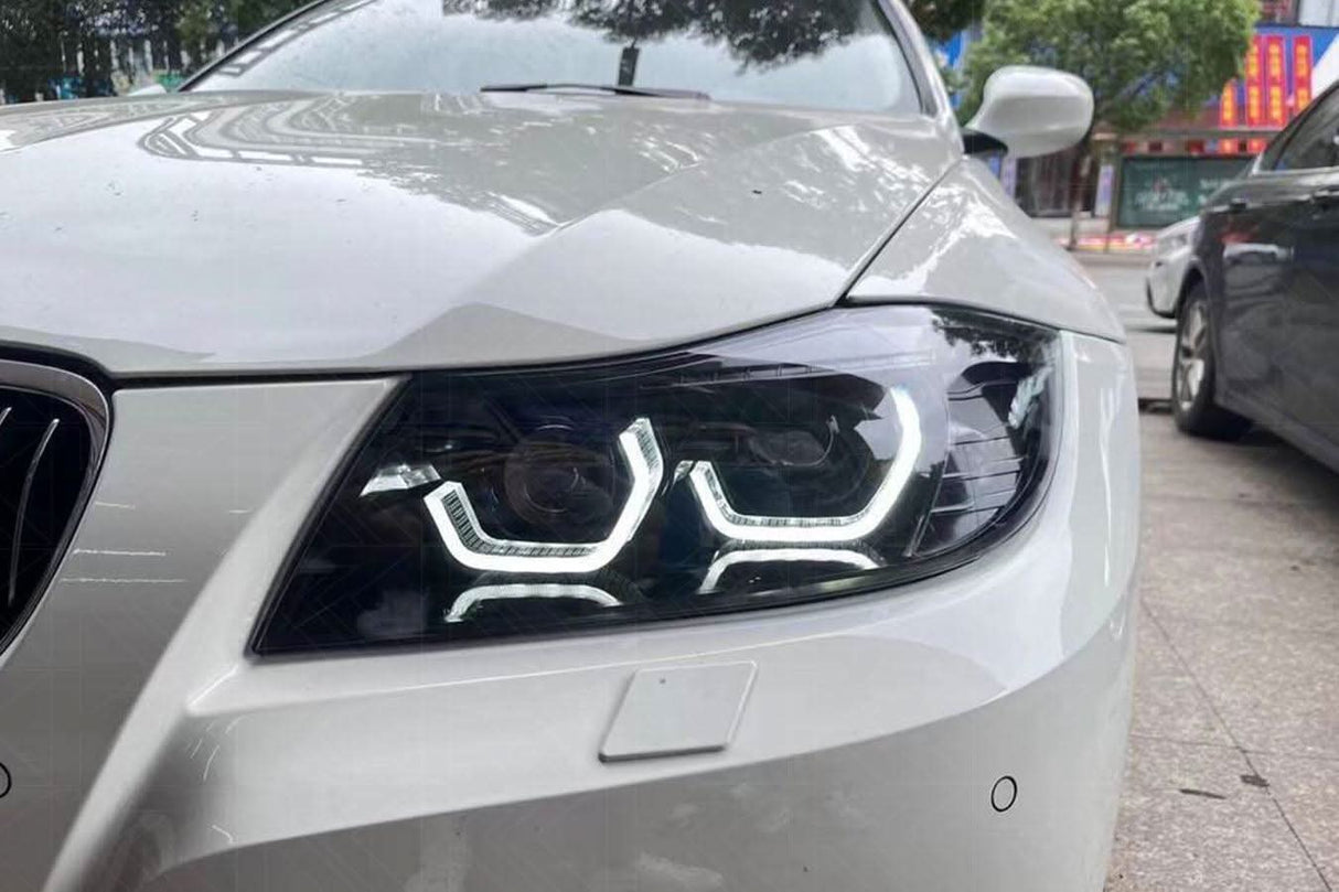 BMW 3-Series E90/E91 "TRON" Headlights 2005-2012 - K2 Industries