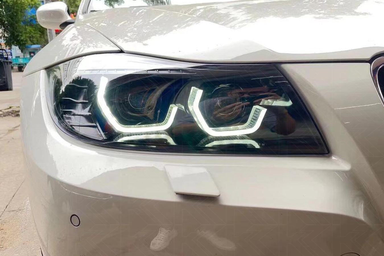 BMW 3-Series E90/E91 "TRON" Headlights 2005-2012 - K2 Industries