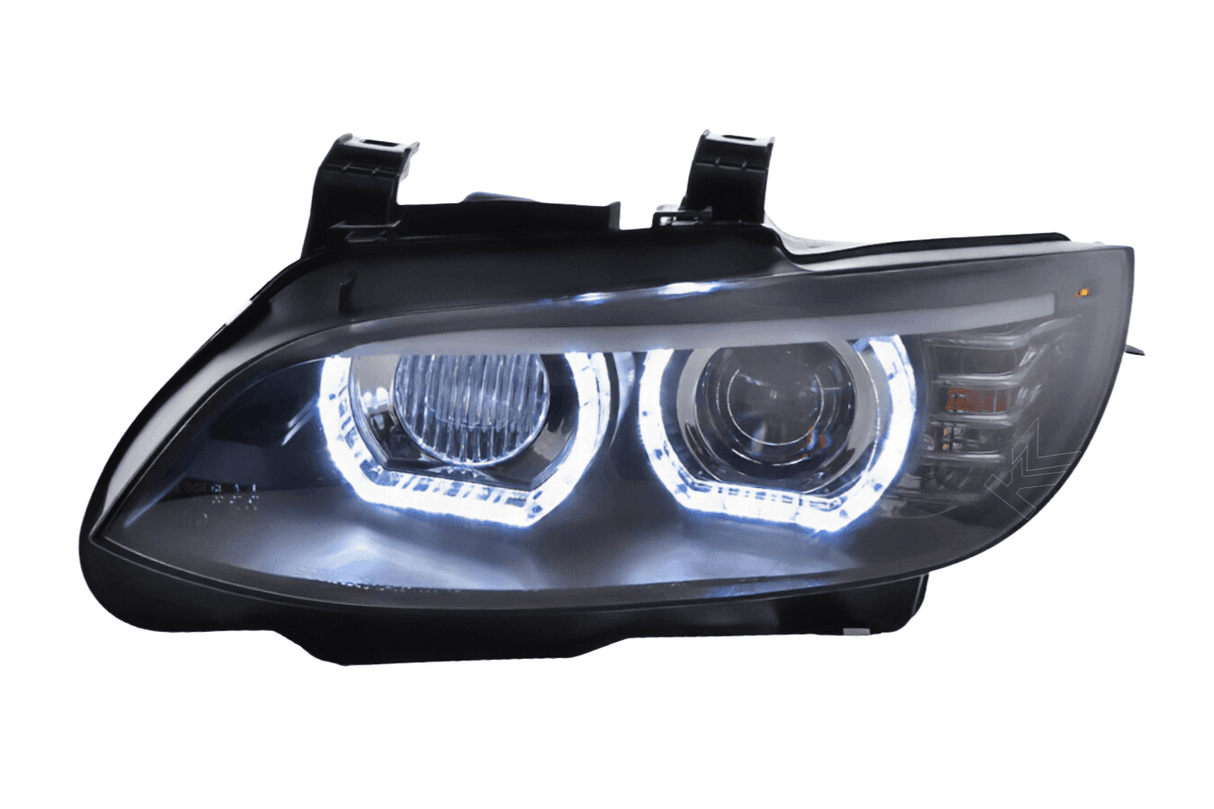 BMW 3-Series E92 / E93 Black Headlights 2006-2010 - For AFS Models - K2 Industries