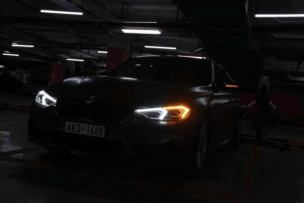 BMW 3-Series F30 F35 F80 "LAZER V2" LED Headlights (2011-2022) - K2 Industries